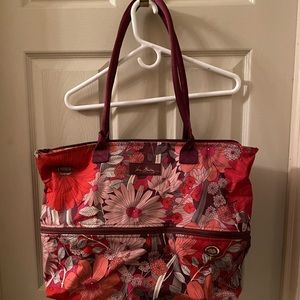 Vera Bradley lighten up expandable tote RARE